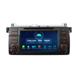 XTRONS Estéreo de coche para BMW E46 M3 Rover75 MG ZT, Android 12 Octa Core  4GB+64GB Radio de coche, 9 pulgadas IPS pantalla táctil navegación GPS