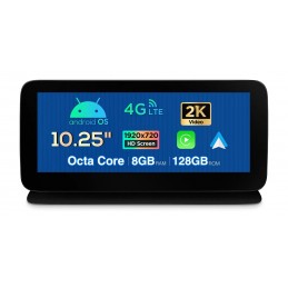 Radio Coche 2 DIN 8-Núcleos 2G+32G Android 12 con Carplay, Android Auto,  Mirror